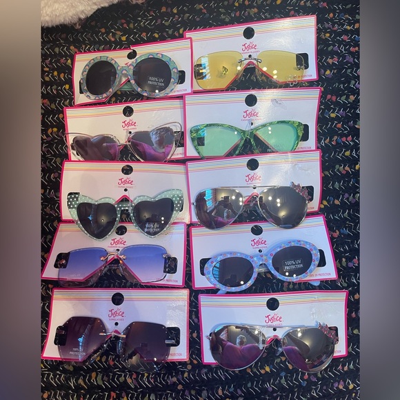 Justice Other - NWT Lot of 10 pairs of JUSTICE (Girl) sunglasses 🕶 only one duplicate